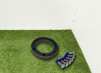 Disc brake rotor spacer