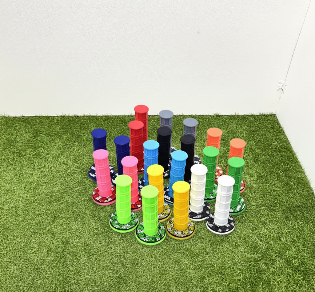 Pro taper waffle grips