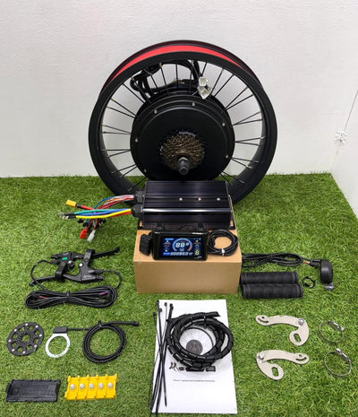 3000W 72V Fat Wheel Conversion Kit